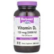 Фото товара Vitamin D3 5000 IU Фото товара Bluebonnet Nutrition, Витамин D3, Vitamin D3 5000 IU, 250 капсул