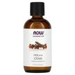 Фото товару NOW Foods, Pure Essential Oil Clove, Ефірна олія, 118 мл