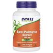 Фото товара Saw Palmetto Extract 160 mg Фото товара NOW Foods, Пальметто 160 мг, Saw Palmetto 160 mg, 240 капсул
