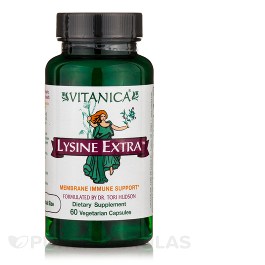 Основне фото товара Vitanica, Lysine Extra, L-Лізин, 60 капсул