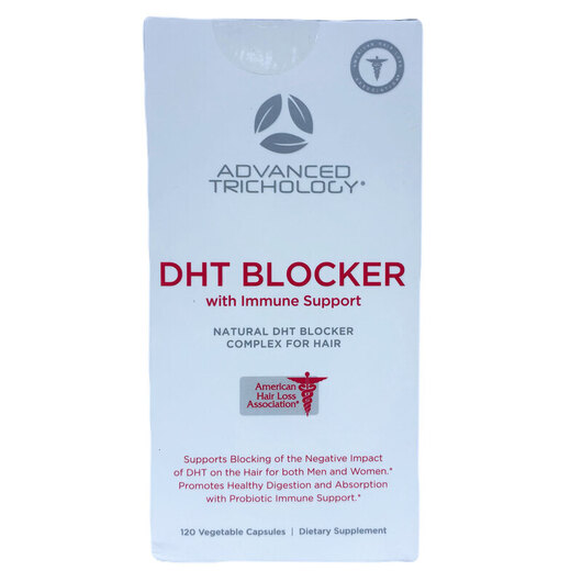 Основное фото товара DHT Blocker with Immune Support Основное фото товара Advanced Trichology, Блокатор ДГТ, DHT Blocker, 120 капсул