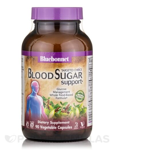 Основне фото товара Targeted Choice Blood Sugar Support, Підтримка рівня цукру, 90 ка