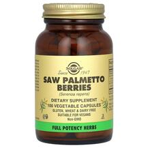 Пальметто Saw Palmetto Berries Solgar 100 капсул Пальметто Saw Palmetto Berries Solgar 100 капсул
