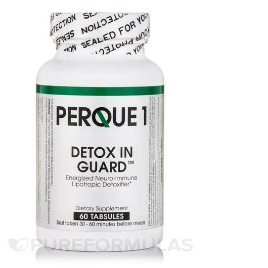 Основное фото товара PERQUE1 Detox IN Guard Основное фото товара Perque, Детокс и очистка, PERQUE1 Detox IN Guard, 60 таблеток