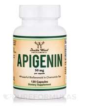 Apigenin 50 mg Апигенин Double Wood 120 капсул Apigenin 50 mg Апигенин Double Wood 120 капсул