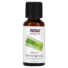 Ефірна олія Pure Essential Oil Lemongrass NOW Foods 30 мл Ефірна олія Pure Essential Oil Lemongrass NOW Foods 30 мл