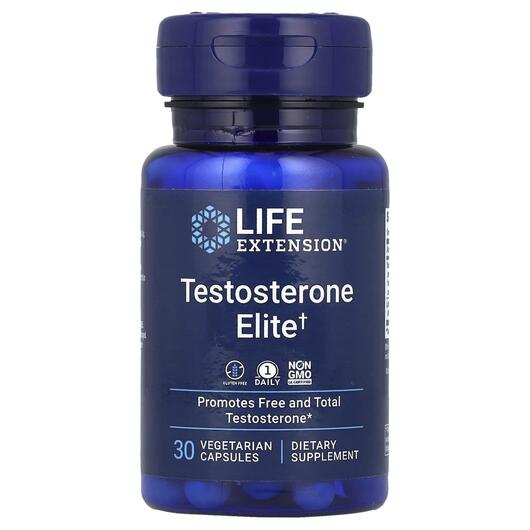 Основне фото товара Testosterone Elite, Підтримка рівня тестостерону, 30 капсул