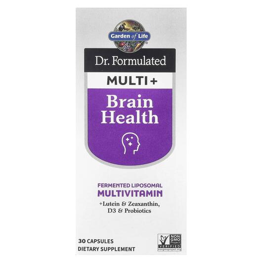 Основное фото товара Поддержка мозга, Dr. Formulated Multi+ Brain Health, 30 капсул
