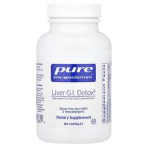 Liver-G.I. Detox Поддержка печени Pure Encapsulations Liver-G.I. Detox Поддержка печени Pure Encapsulations