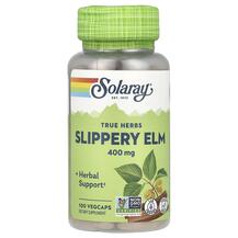 Слизький в'яз 400 мг Slippery Elm 400 mg Solaray