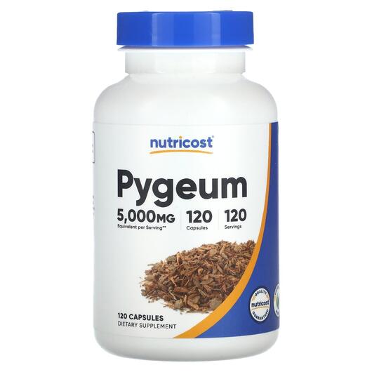 Основне фото товара Nutricost, Pygeum 5000 mg, Слива африканська, 120 капсул