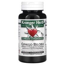 Complete Concentrates Ginkgo Biloba Гинкго Билоба Kroeger
