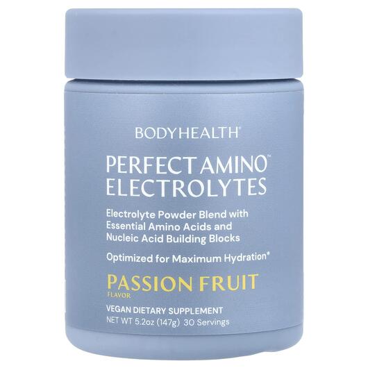Основное фото товара Perfect Amino Electrolytes Passion Fruit Основное фото товара Электролиты, Perfect Amino Electrolytes Passion Fruit, 147 г