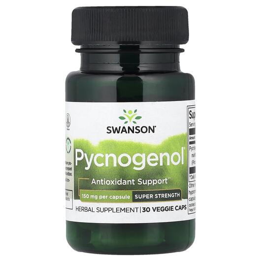 Основное фото товара Swanson, Пикногенол, Pycnogenol Super Strength 150 mg, 30 капсул