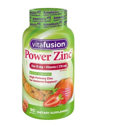 Основне фото товара Power Zinc Gummy Natural Strawberry Tangerine Flavor Основне фото товара Power Zinc Gummy Natural Strawberry Tangerine Flavor, Цинк, 90 та