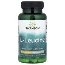 L-Leucine 500 mg L-Лейцин Swanson 60 капсул L-Leucine 500 mg L-Лейцин Swanson 60 капсул