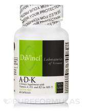A.D.K Витамины A и D DaVinci Laboratories 60 капсул