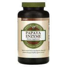 Natural Brand Papaya Enzyme Ферменты Папайи GNC Natural Brand Papaya Enzyme Ферменты Папайи GNC