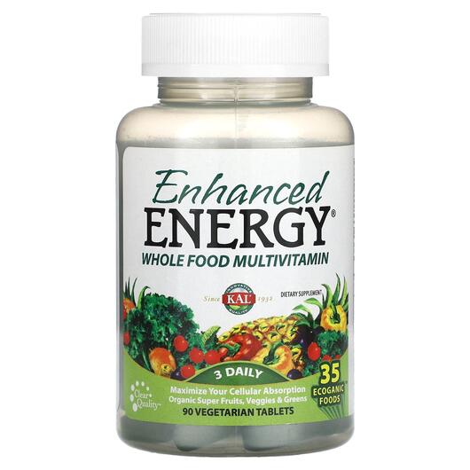 Основне фото товара Enhanced Energy Whole Food Multivitamin Основне фото товара Enhanced Energy Whole Food Multivitamin, Мультивітаміни, 90 табле