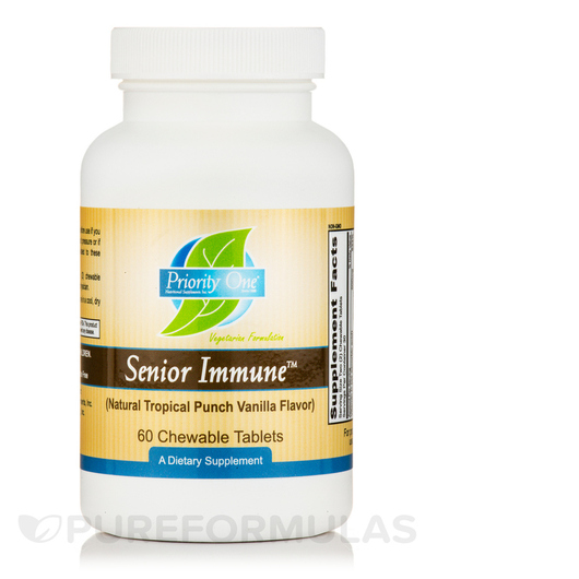 Основне фото товара Senior Immune Natural Tropical Punch Vanilla Flavor Основне фото товара Senior Immune Natural Tropical Punch Vanilla, Підтримка імунітету
