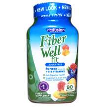 FiberWell Fit Gummies Витамины VitaFusion 90 конфет