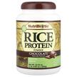 Фото товара Raw Rice Protein Chocolate Фото товара NutriBiotic, Рисовый протеин, Raw Rice Protein Chocolate, 650 г