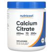 Фото товару Calcium Citrate Unflavored Фото товару Nutricost, Calcium Citrate Unflavored, Кальцій, 250 г
