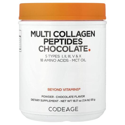 Основное фото товара Multi Collagen Peptides 5 Types Collagen I II III V & X Chocolate Основное фото товара Multi Collagen Peptides 5 Types Collagen I II III V & X, Колл