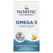 Фото товару Omega-3 Lemon 1000 mg Фото товару Nordic Naturals, Omega-3 690 mg Lemon Flavor, Омега-3, 60 капсул