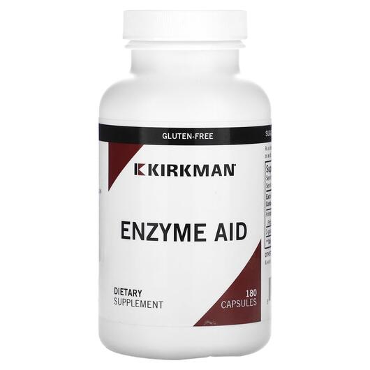Основное фото товара Kirkman, Ферменты, EnZymAid Multi-Enzymes Complex, 180 капсул