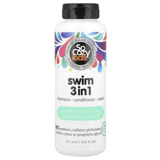 Основне фото товара Kids Swim 3 in 1 Shampoo - Conditioner - Wash 10 Основне фото товара Kids Swim 3 in 1 Shampoo - Conditioner - Wash 10, Кондиціонер, 31