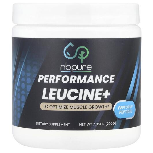 Основное фото товара Performance Leucine+ Основное фото товара NB Pure, L-Лейцин, Performance Leucine+, 200 г