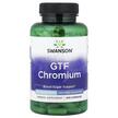 Фото товара GTF Chromium 100 mcg Фото товара Swanson, Хром, GTF Chromium 100 mcg, 200 капсул
