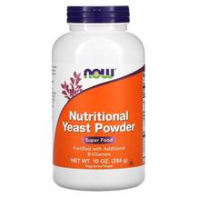Харчові дріжджі Nutritional Yeast Powder NOW Foods 284 г