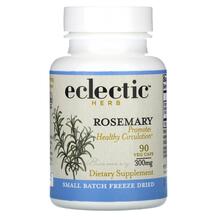 Розмарин 300 мг Rosemary 300 mg Eclectic Herb 90 капсул