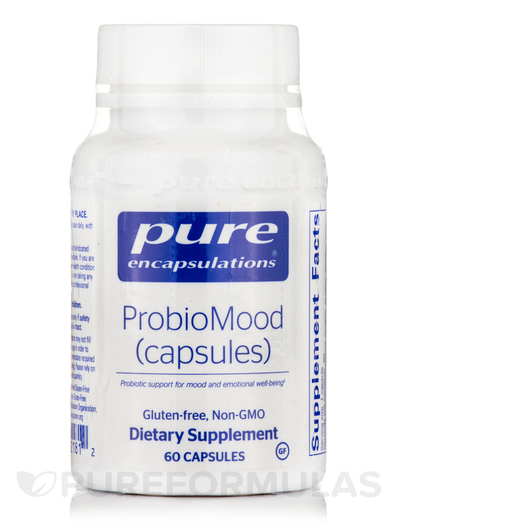 Основное фото товара ProbioMood capsules Основное фото товара Pure Encapsulations, Пробиотики, ProbioMood capsules, 60 капсул