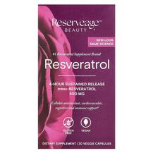 Resveratrol 500 mg Ресвератрол ReserveAge Nutrition