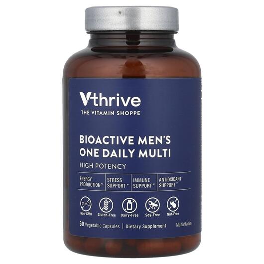 Основне фото товара Bioactive Men's One Daily Multi Основне фото товара Bioactive Men's One Daily Multi, Вітаміни для чоловіків, 60