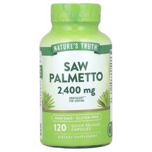 Saw Palmeto 1200 mg Со Пальметто Nature's Truth 120 капсул