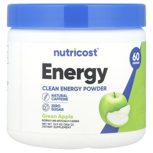 Основное фото товара Энергетический напиток, Energy Clean Energy Powder Green Apple, 3