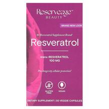 Resveratrol 100 mg Ресвератрол ReserveAge Nutrition