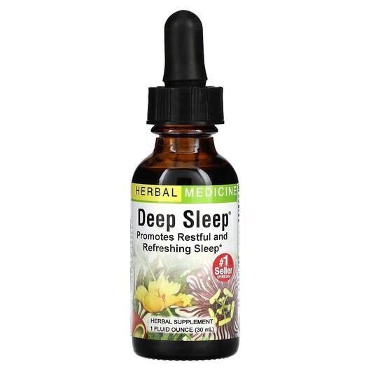 Основне фото товара Deep Sleep Основне фото товара Herbs Etc., Deep Sleep, Мелатонін, 30 мл