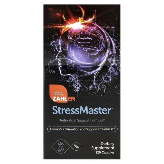 Основне фото товара StressMaster Relaxation Support Formula Основне фото товара StressMaster Relaxation Support Formula, Підтримка стресу, 120 ка