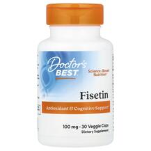 Fisetin with Novusetin Физетин 100 мг Doctor's Best