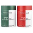 Фото товару Easy Veggies Daily Veggie Blend / Fast Fruits Daily Fruit Blend 2 Bottles Фото товару Easy Veggies Daily Veggie Blend / Fast Fruits, Замінник їжі, 90 C