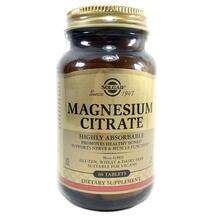 Magnesium Citrate Магний Цитрат Solgar 60 таблеток