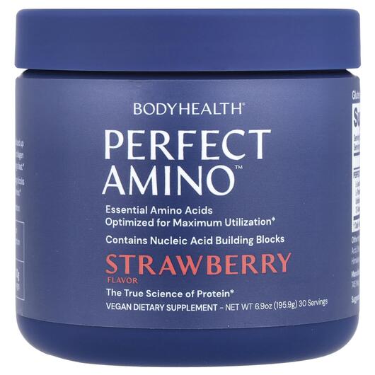 Основное фото товара BodyHealth, Аминокислоты, Perfect Amino Strawberry, 195.9 г