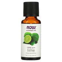 Ефірна олія Pure Essential Oil Lime NOW Foods 30 мл Ефірна олія Pure Essential Oil Lime NOW Foods 30 мл