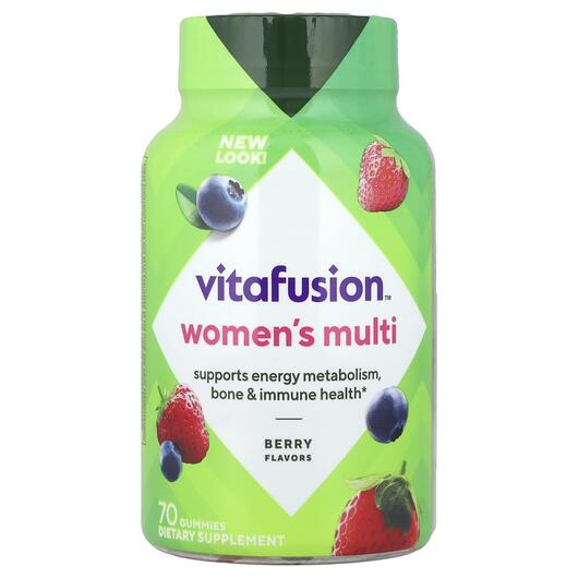 Основное фото товара VitaFusion, Женские витамины, Women's Complete Multi Berry, 