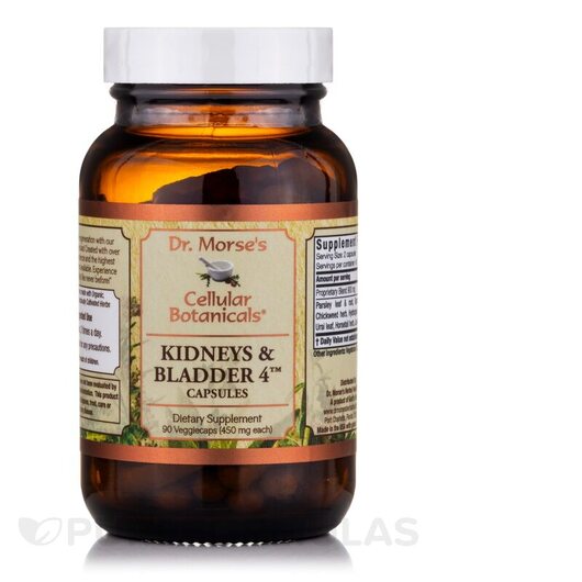 Основное фото товара Kidneys & Bladder 4 Diuretic Capsules Основное фото товара Поддержка почек, Kidneys & Bladder 4 Diuretic Capsules, 90 ка